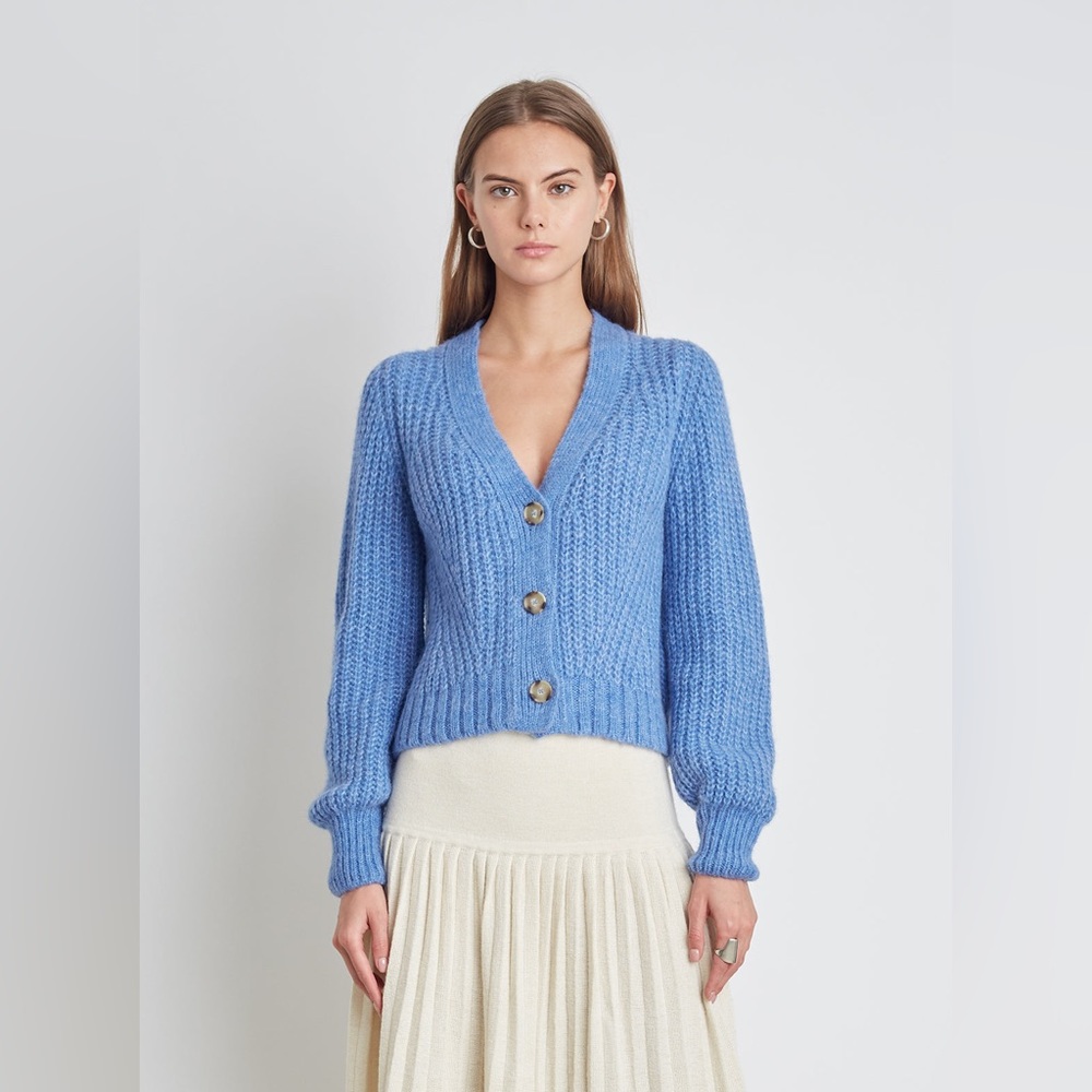 ISO Eleven Six Sara Cardi in Cornflower Blue XS/S